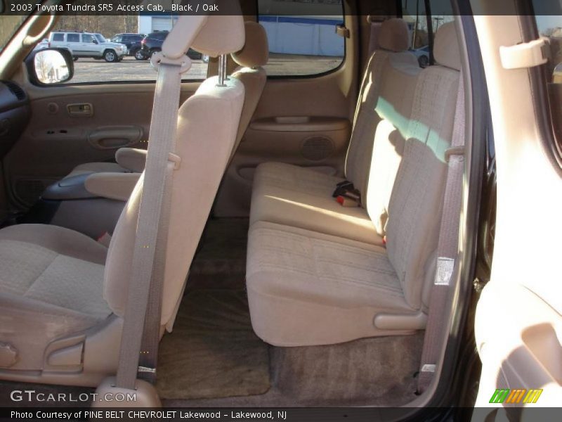  2003 Tundra SR5 Access Cab Oak Interior