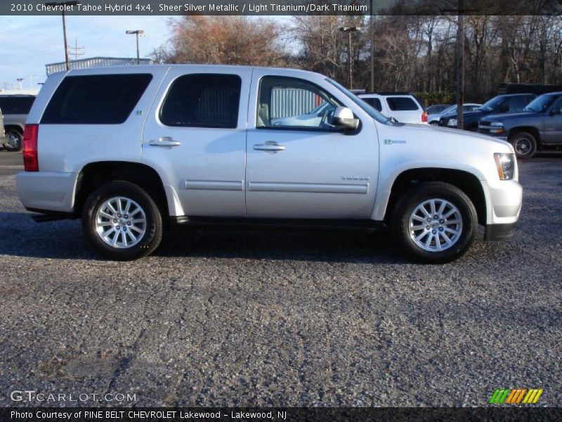  2010 Tahoe Hybrid 4x4 Sheer Silver Metallic