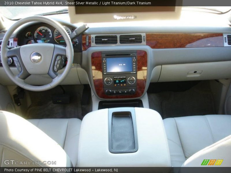 Sheer Silver Metallic / Light Titanium/Dark Titanium 2010 Chevrolet Tahoe Hybrid 4x4