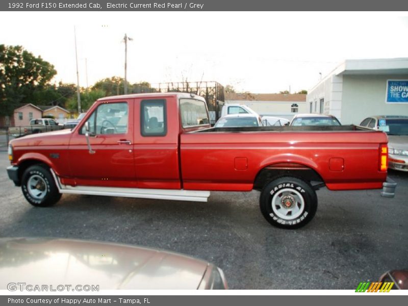  1992 F150 Extended Cab Electric Current Red Pearl