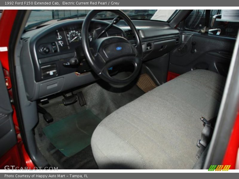  1992 F150 Extended Cab Grey Interior