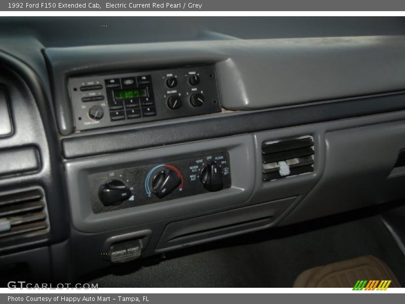 Controls of 1992 F150 Extended Cab