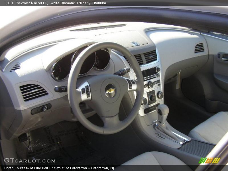 Titanium Interior - 2011 Malibu LT 