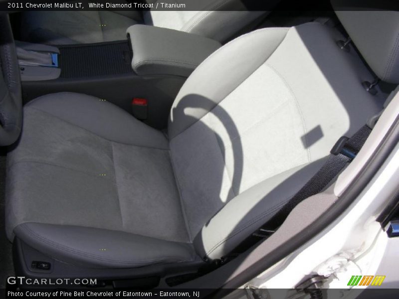 White Diamond Tricoat / Titanium 2011 Chevrolet Malibu LT