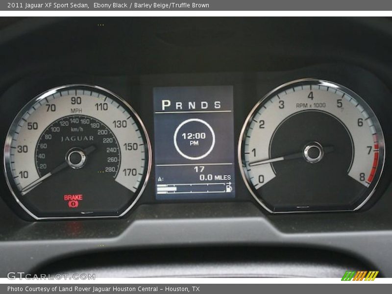  2011 XF Sport Sedan Sport Sedan Gauges