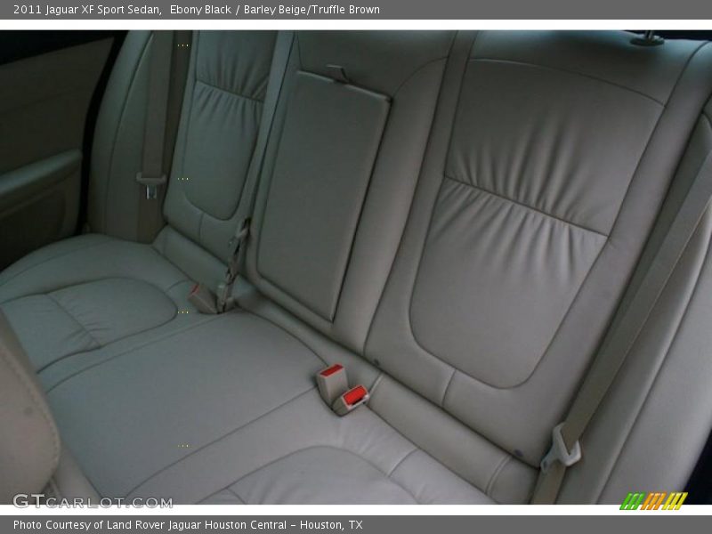 Ebony Black / Barley Beige/Truffle Brown 2011 Jaguar XF Sport Sedan