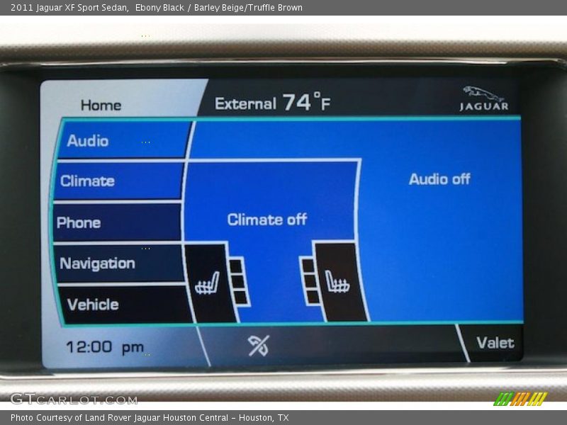 Controls of 2011 XF Sport Sedan