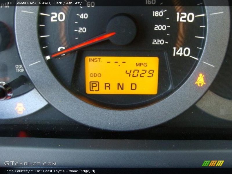 Black / Ash Gray 2010 Toyota RAV4 I4 4WD