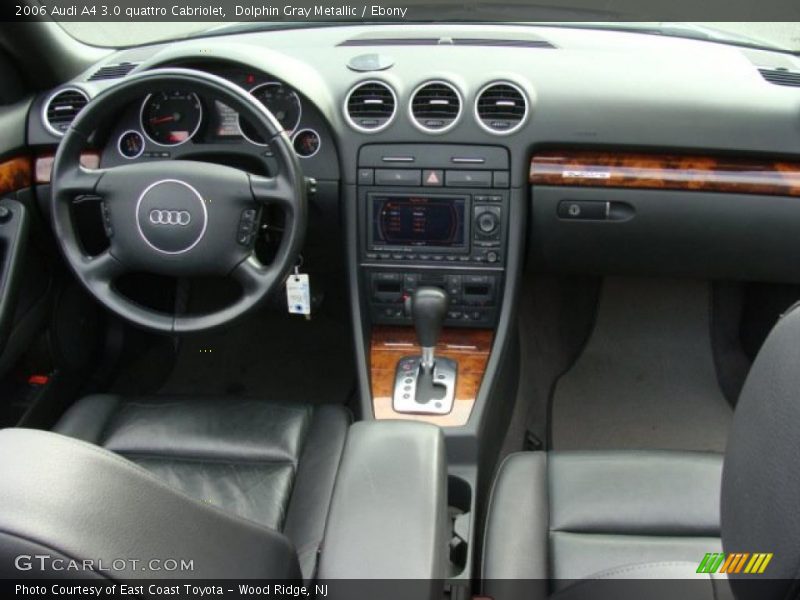 Dashboard of 2006 A4 3.0 quattro Cabriolet