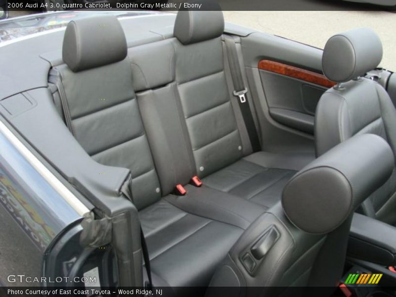  2006 A4 3.0 quattro Cabriolet Ebony Interior