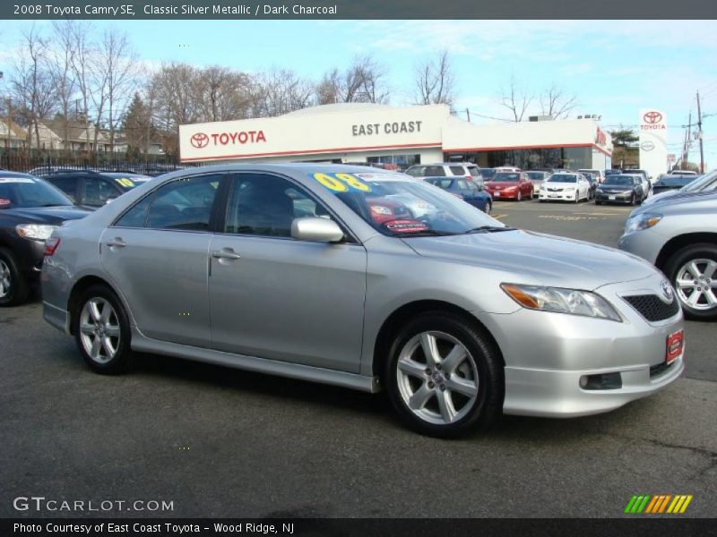 Classic Silver Metallic / Dark Charcoal 2008 Toyota Camry SE