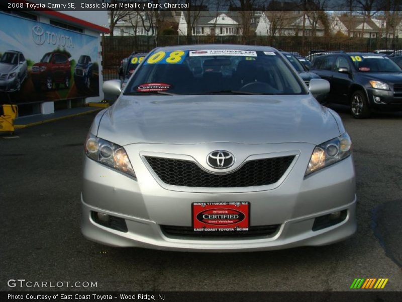 Classic Silver Metallic / Dark Charcoal 2008 Toyota Camry SE