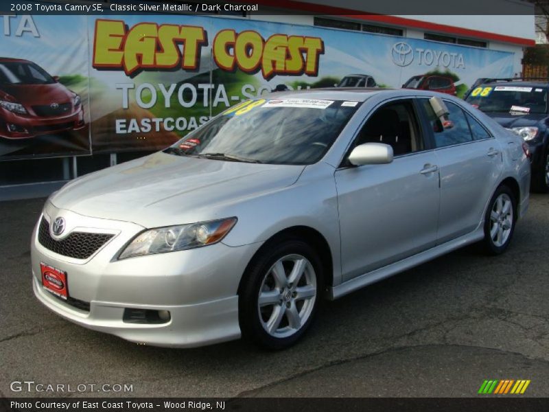 Classic Silver Metallic / Dark Charcoal 2008 Toyota Camry SE