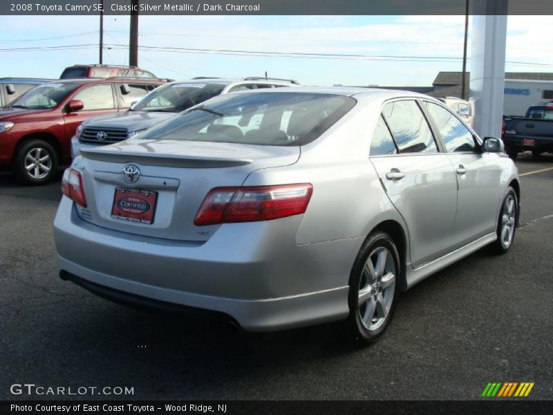 Classic Silver Metallic / Dark Charcoal 2008 Toyota Camry SE