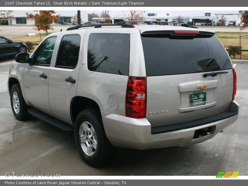 Silver Birch Metallic / Dark Titanium/Light Titanium 2007 Chevrolet Tahoe LS
