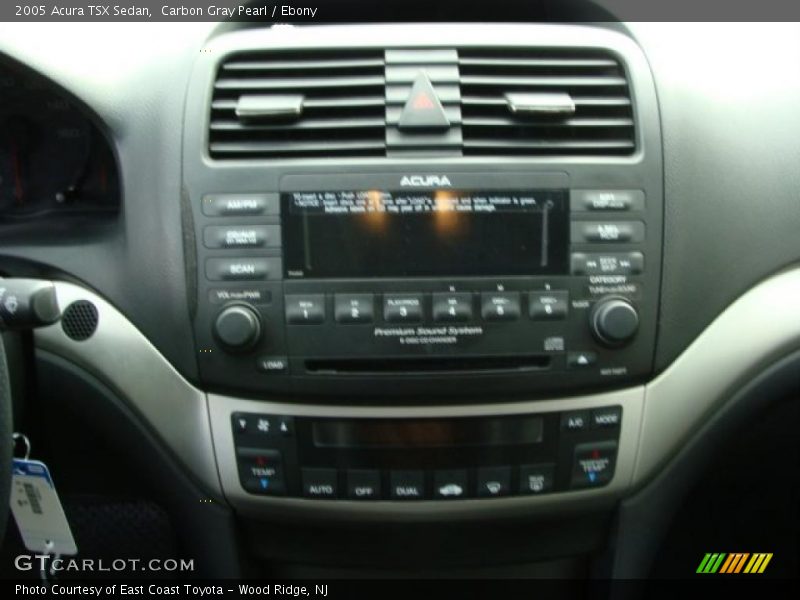 Carbon Gray Pearl / Ebony 2005 Acura TSX Sedan