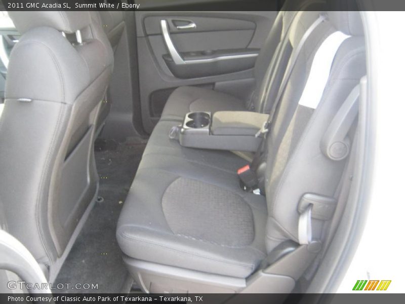 Summit White / Ebony 2011 GMC Acadia SL