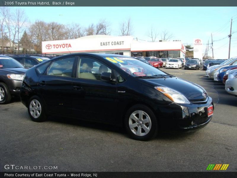 Black / Beige 2006 Toyota Prius Hybrid