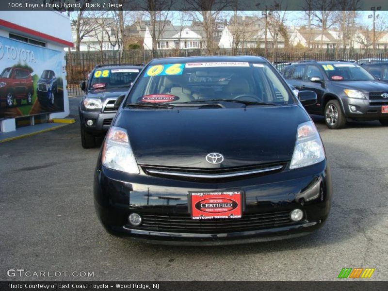 Black / Beige 2006 Toyota Prius Hybrid