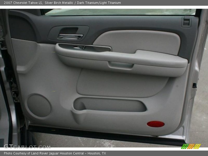 Silver Birch Metallic / Dark Titanium/Light Titanium 2007 Chevrolet Tahoe LS