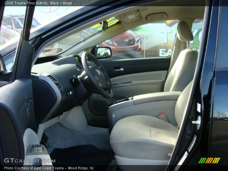 Black / Beige 2006 Toyota Prius Hybrid
