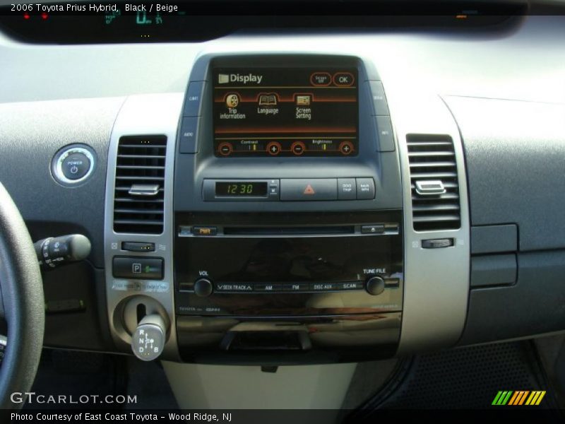 Black / Beige 2006 Toyota Prius Hybrid
