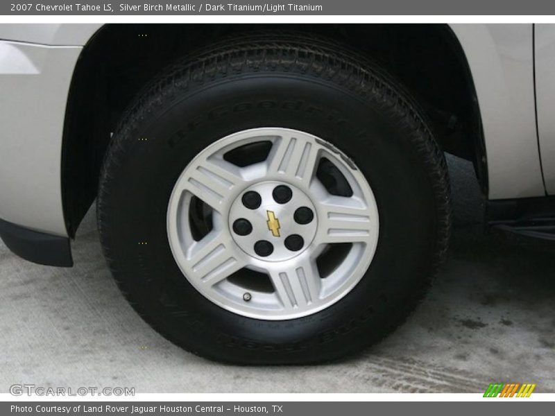 Silver Birch Metallic / Dark Titanium/Light Titanium 2007 Chevrolet Tahoe LS