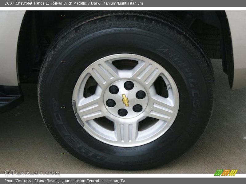 Silver Birch Metallic / Dark Titanium/Light Titanium 2007 Chevrolet Tahoe LS