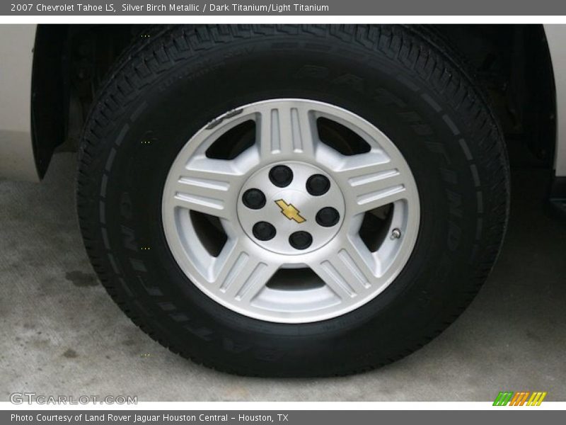 Silver Birch Metallic / Dark Titanium/Light Titanium 2007 Chevrolet Tahoe LS
