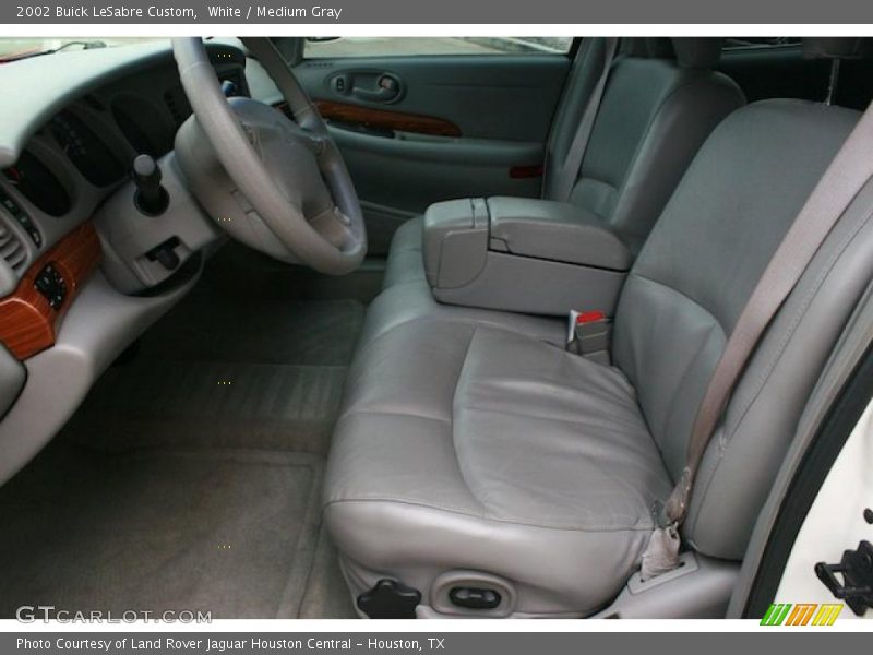 White / Medium Gray 2002 Buick LeSabre Custom
