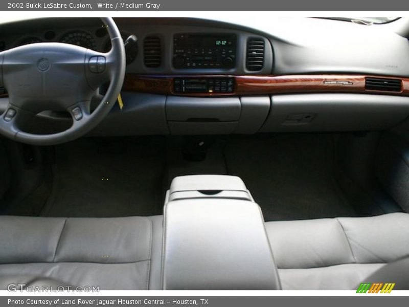 White / Medium Gray 2002 Buick LeSabre Custom