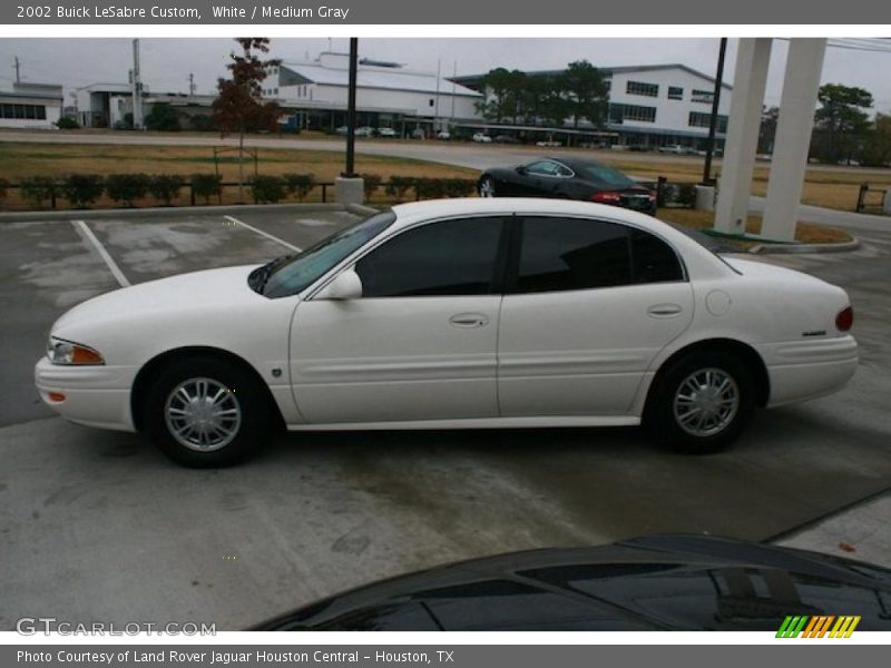 White / Medium Gray 2002 Buick LeSabre Custom