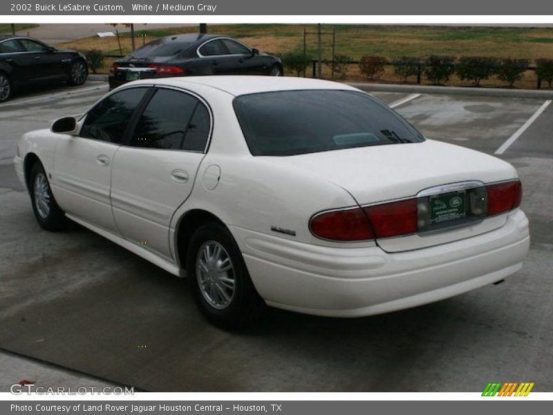 White / Medium Gray 2002 Buick LeSabre Custom