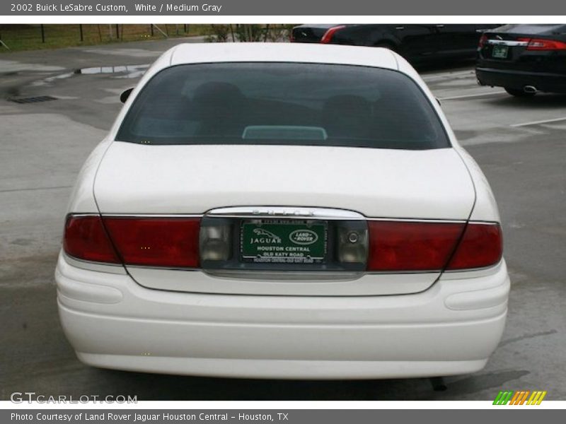 White / Medium Gray 2002 Buick LeSabre Custom