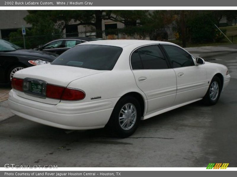 White / Medium Gray 2002 Buick LeSabre Custom