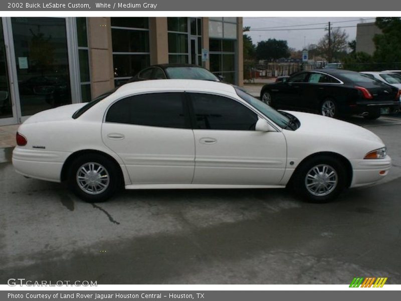 White / Medium Gray 2002 Buick LeSabre Custom