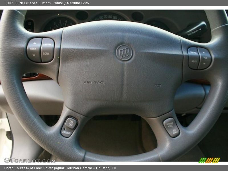 White / Medium Gray 2002 Buick LeSabre Custom