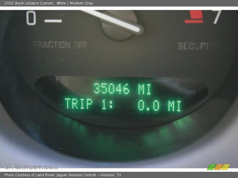 White / Medium Gray 2002 Buick LeSabre Custom
