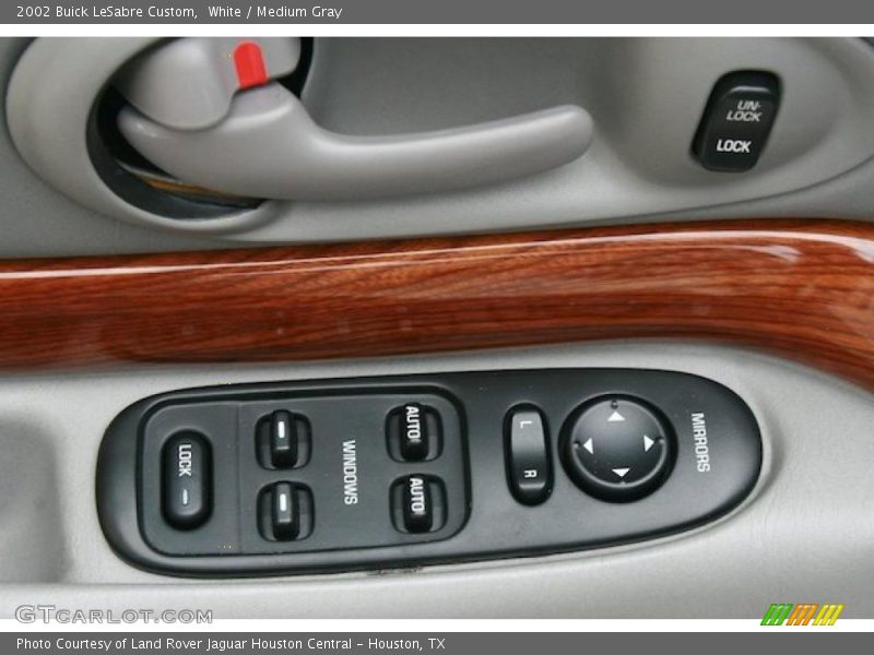 White / Medium Gray 2002 Buick LeSabre Custom