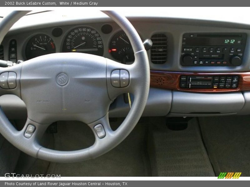 White / Medium Gray 2002 Buick LeSabre Custom