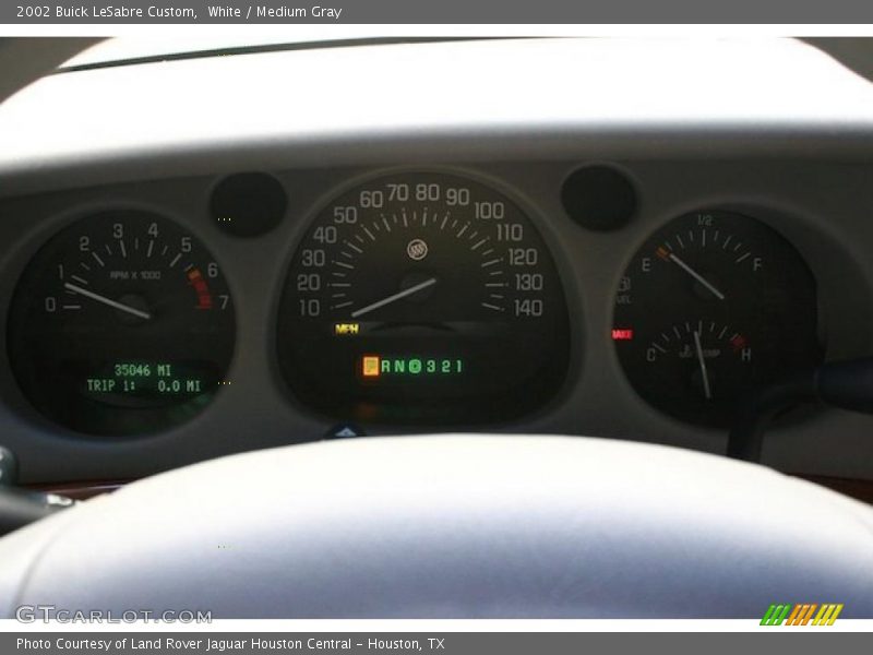White / Medium Gray 2002 Buick LeSabre Custom