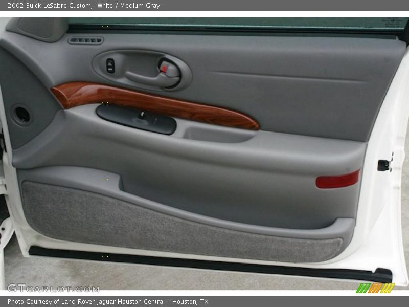 White / Medium Gray 2002 Buick LeSabre Custom