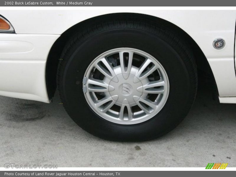 White / Medium Gray 2002 Buick LeSabre Custom