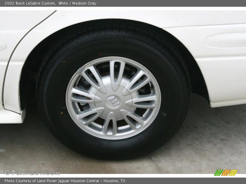 White / Medium Gray 2002 Buick LeSabre Custom