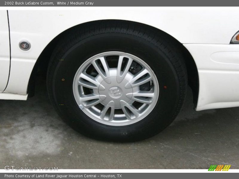 White / Medium Gray 2002 Buick LeSabre Custom