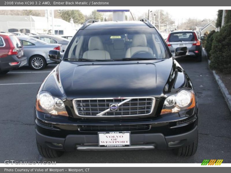 Ember Black Metallic / Sandstone 2008 Volvo XC90 3.2 AWD