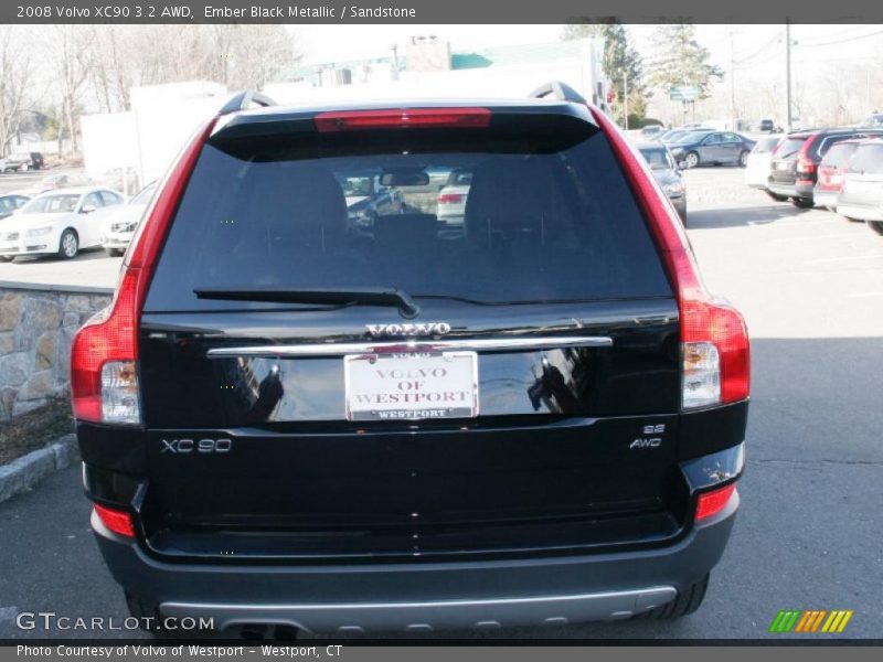 Ember Black Metallic / Sandstone 2008 Volvo XC90 3.2 AWD