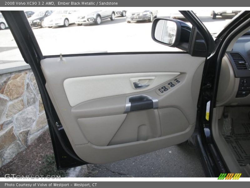 Ember Black Metallic / Sandstone 2008 Volvo XC90 3.2 AWD