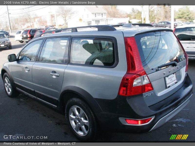 Electric Silver Metallic / Sandstone Beige 2008 Volvo XC70 AWD