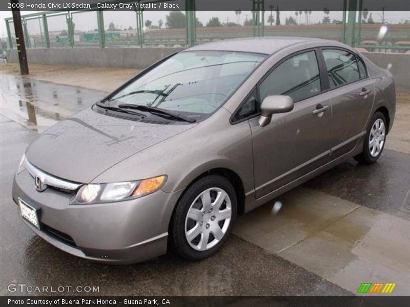 Front 3/4 View of 2008 Civic LX Sedan